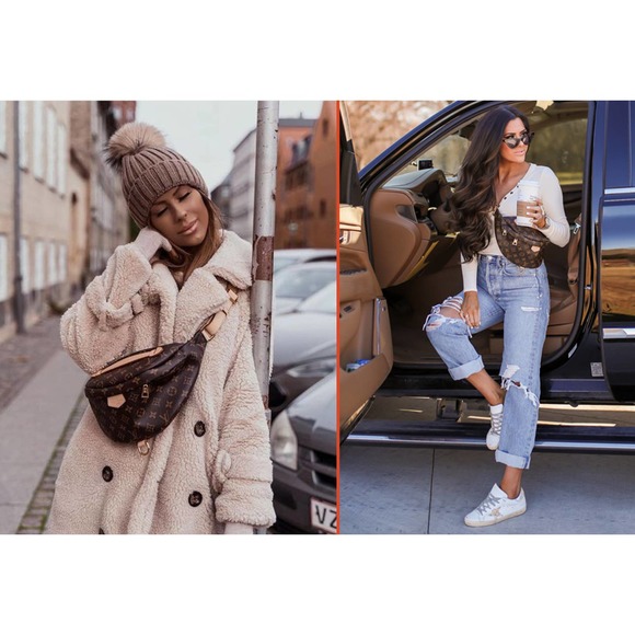 ❌❌ Louis Vuitton Monogram bumbag waist crossbody LV leather bum bag Authentic - Picture 2 of 16